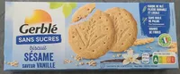 Biscuits sésame saveur vanille