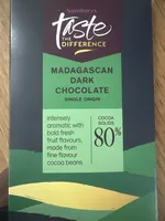 Madagascan dark chocolate 80%