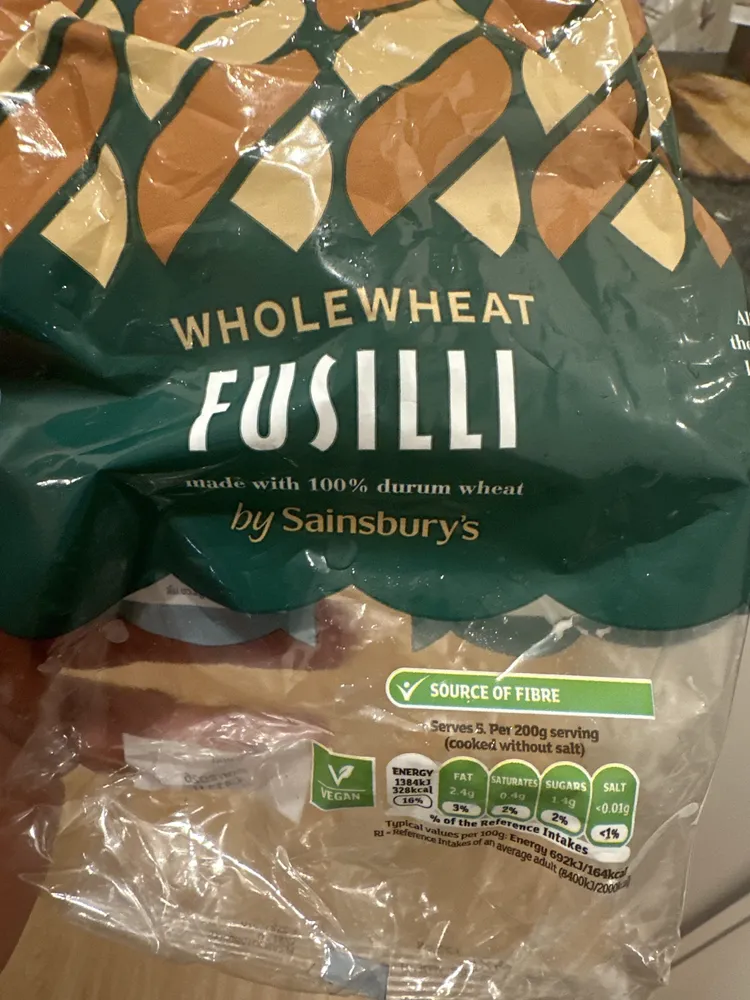 WHOLEWHEAT FUSILLI