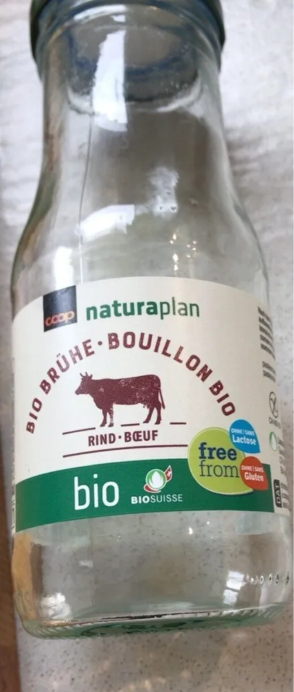 Bouillon bio de boeuf