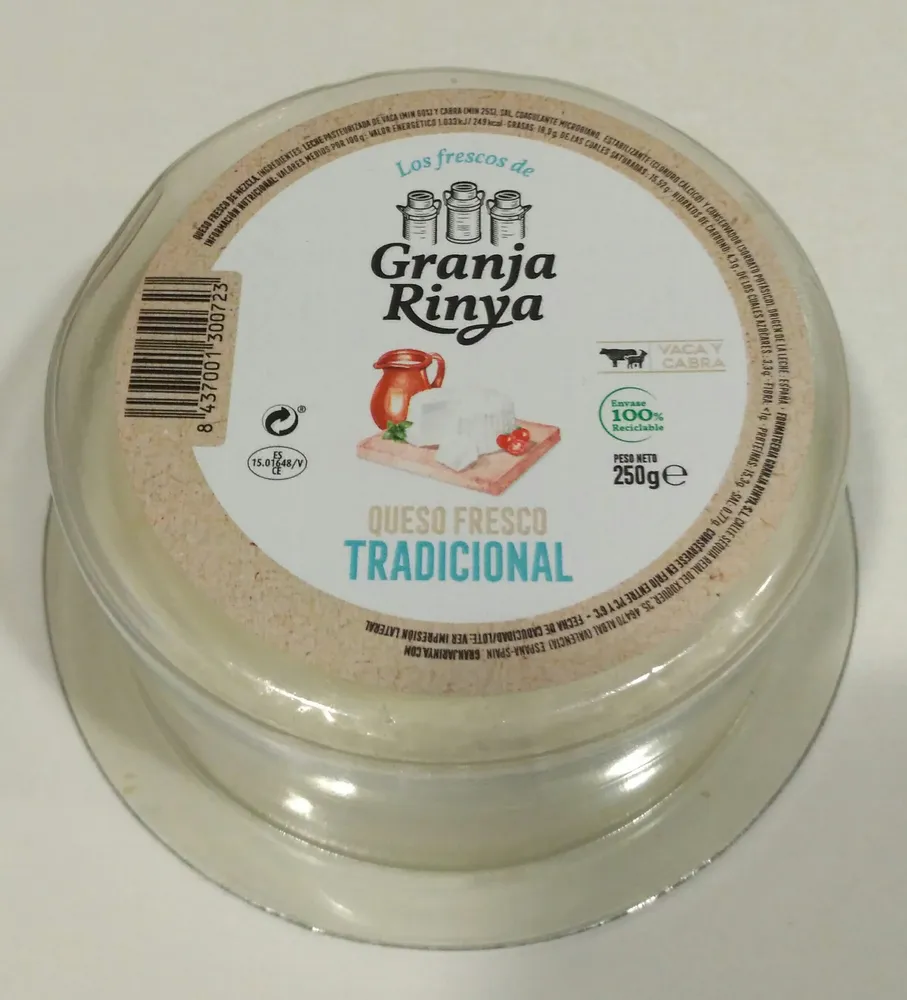 Queso fresco tradicional