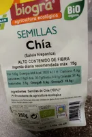Semillas de chia