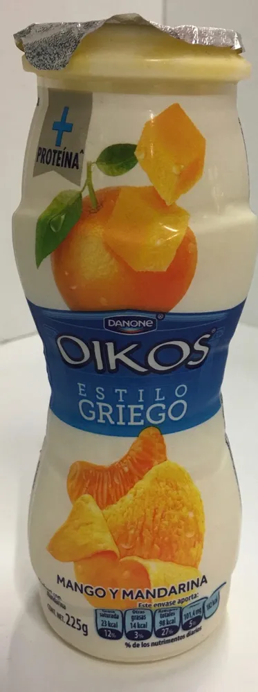 Yogur Oikos Mango y Mandarina Danone