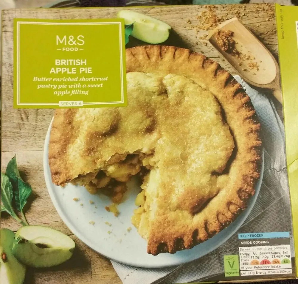 British Apple pie