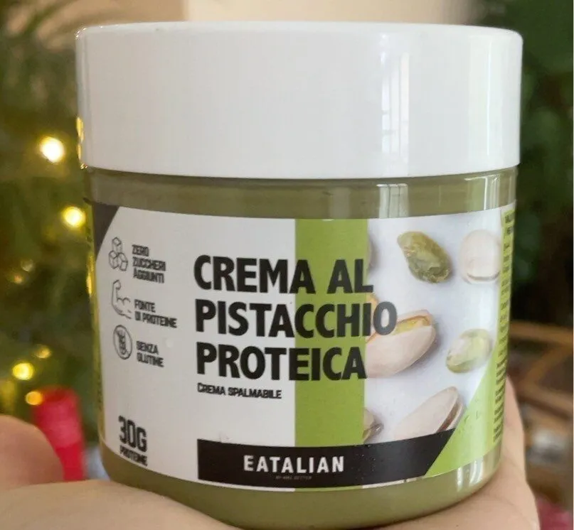Crema Proteica al Pistacchio