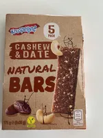 Cashew dattel riegel