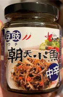 Spicy sauce with small dried fish