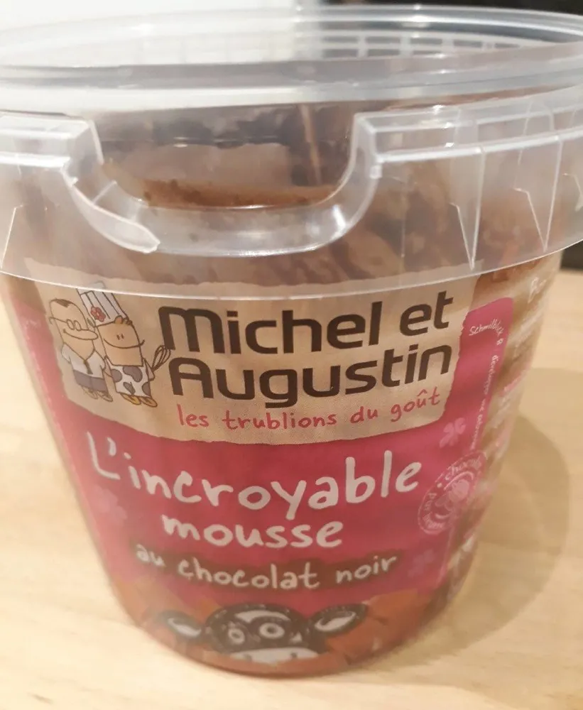 L'incroyable mousse au chocolat noir