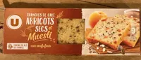 Tranches de cake abricots secs et muesli