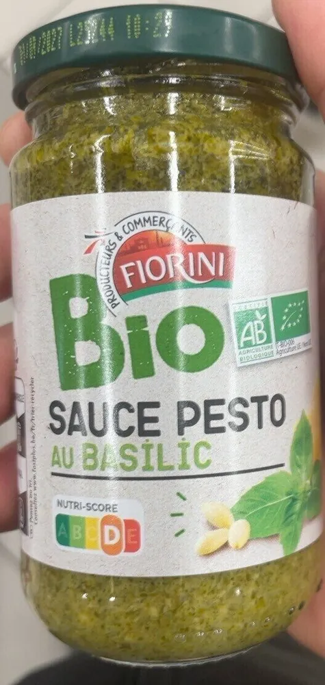 Sauce pesto au basilic bio