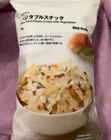 Non-fried Potato Crisps With Vegetables