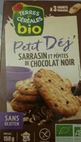Petit Déj' sarrasin et pépites de chocolat noir