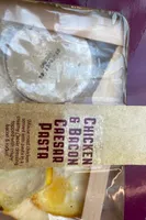 Chicken and bacon ceasar pasta