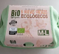 Huevos frescos ecológicos Bio Organic
