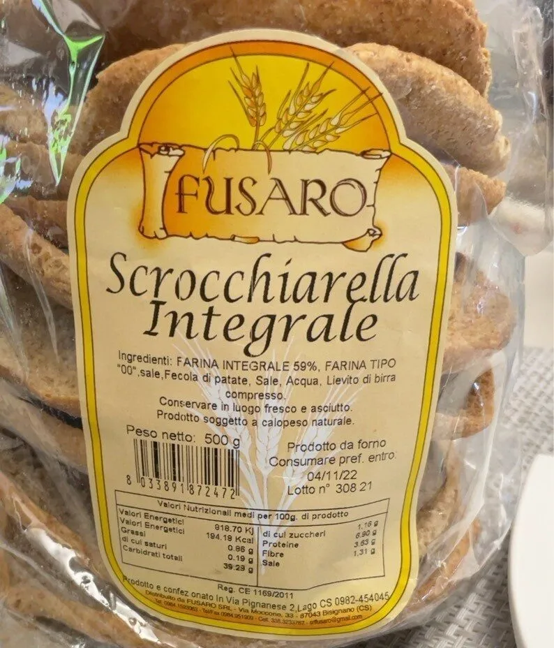 scrocchiarella integrale