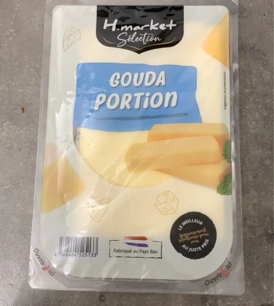 Gouda portion