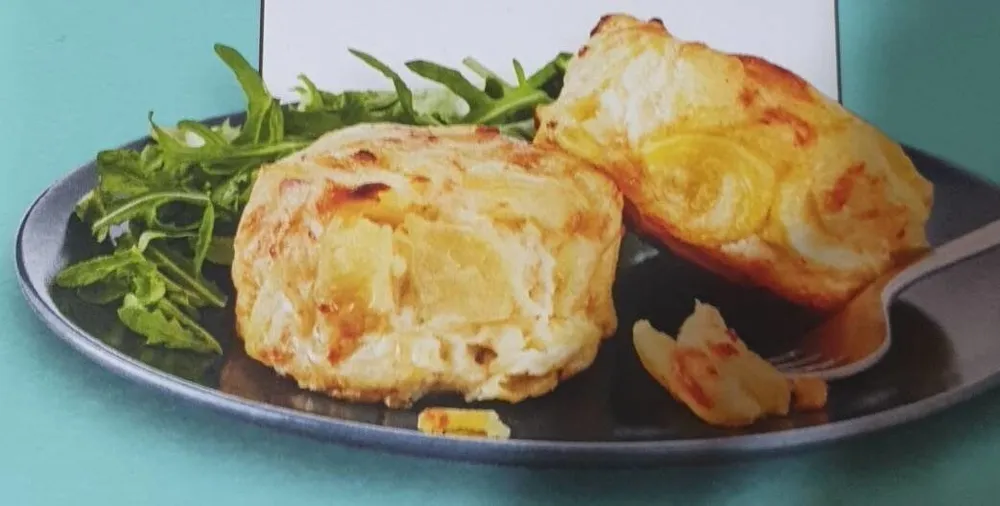 Cheese potato gratin