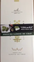 Langue de chat au thé vert