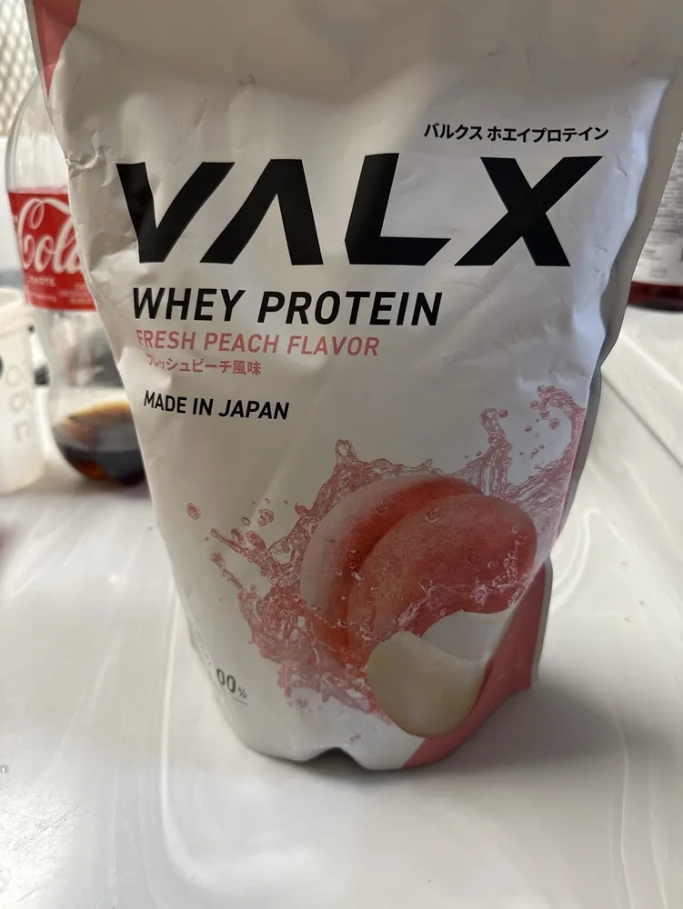 Fresh Peach Flavor Whey Protein