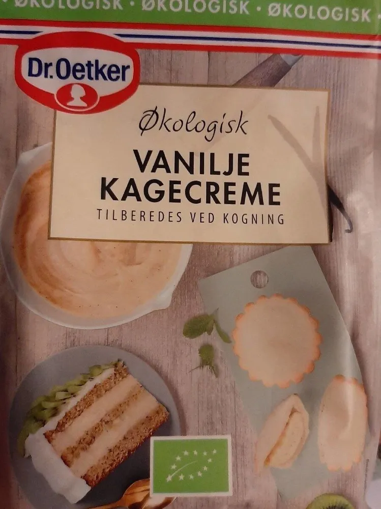 Creme gateau a la vanille bio