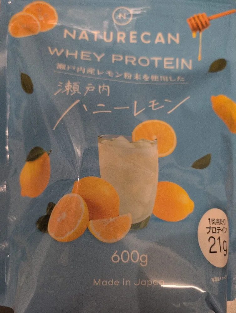 WHEY PROTEIN 瀬戸内ハニーレモン
