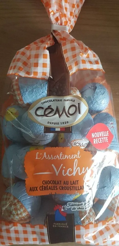 Chocolat au lait aux céréales croustillantes