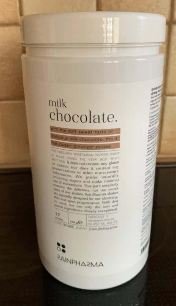 Rainpharma milk chocolate shake