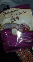 Bombón de coco felicita