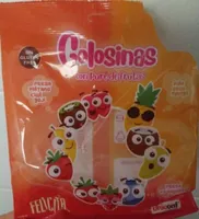 Golosinas con puré de frutas