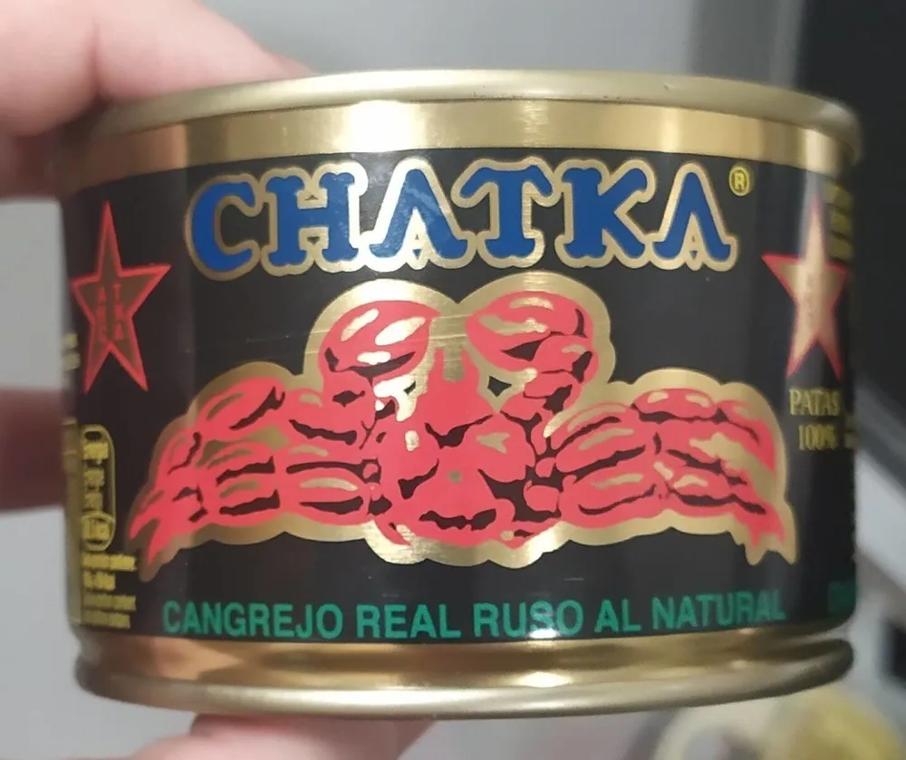 Cangrejo Real ruso al natural