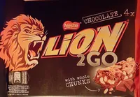 LION BARRETTA CON PEZZI DI CIOCCOLATO