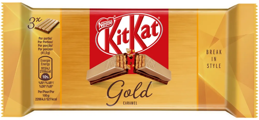 KITKAT Gold 3x41,5g