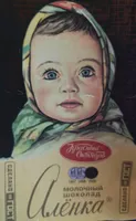 Alionka Milk Chocolate Bar 60G