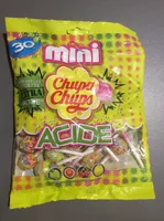 Mini-sucettes acides aux goûts fruits