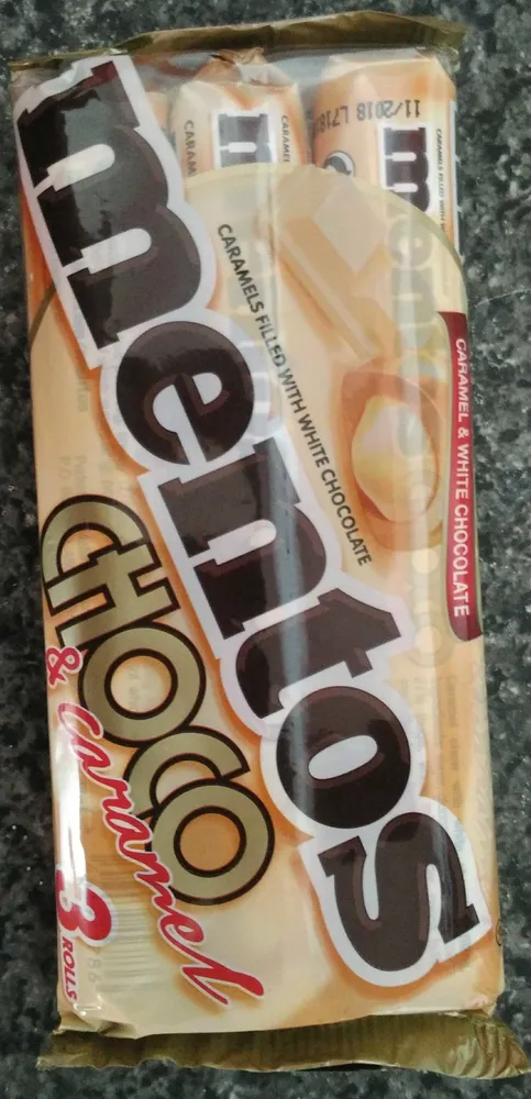 Choc & caramel white