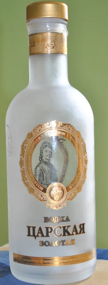 Wodka "zarskaja Solotaja" 0,5 L,