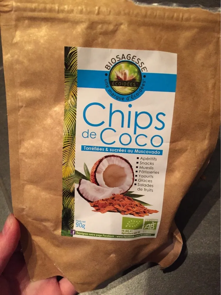 Chips de coco