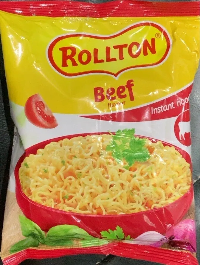Instant noodles beef flavour
