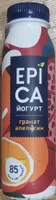 Йогурт питьевой с гранатом и апельсином