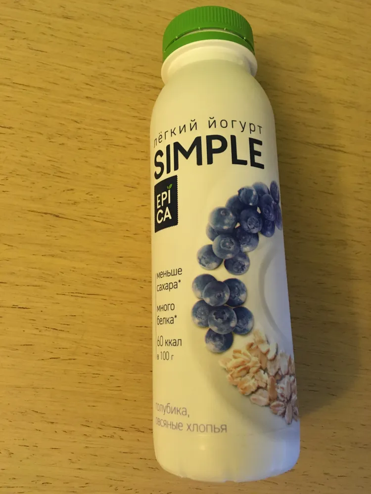 лёгкий йогурт SIMPLE