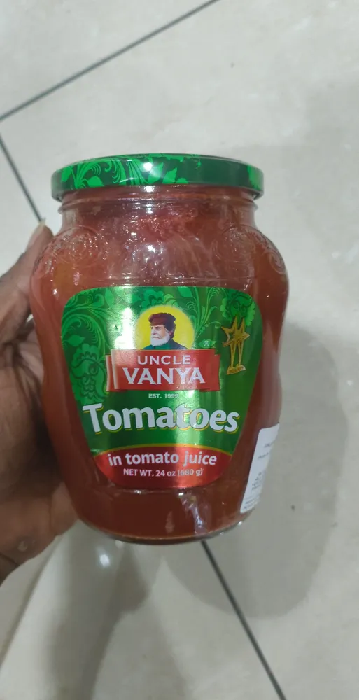 Tomatoes in tomato juice