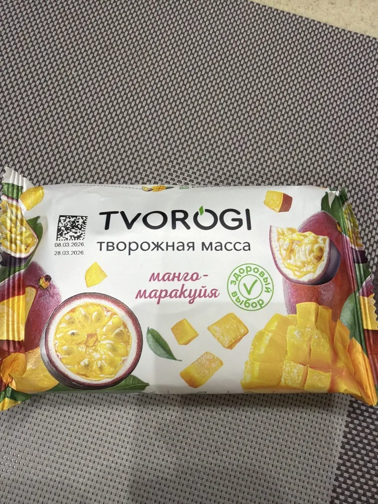 Творожная Масса Манго-маракуйя