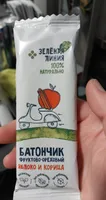 Батончик фруктово ореховый