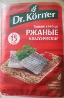 Тонкие хлебцы ржаные классические