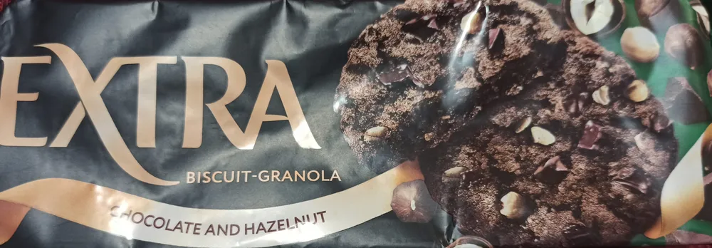 BISCUIT-GRANOLA CHOCOLATE AND HAZELNUT