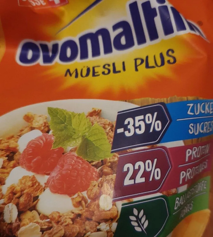 Ovomaltine muesli plus