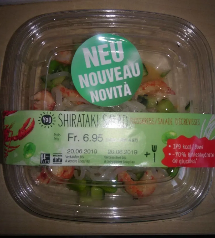 Shirataki salad