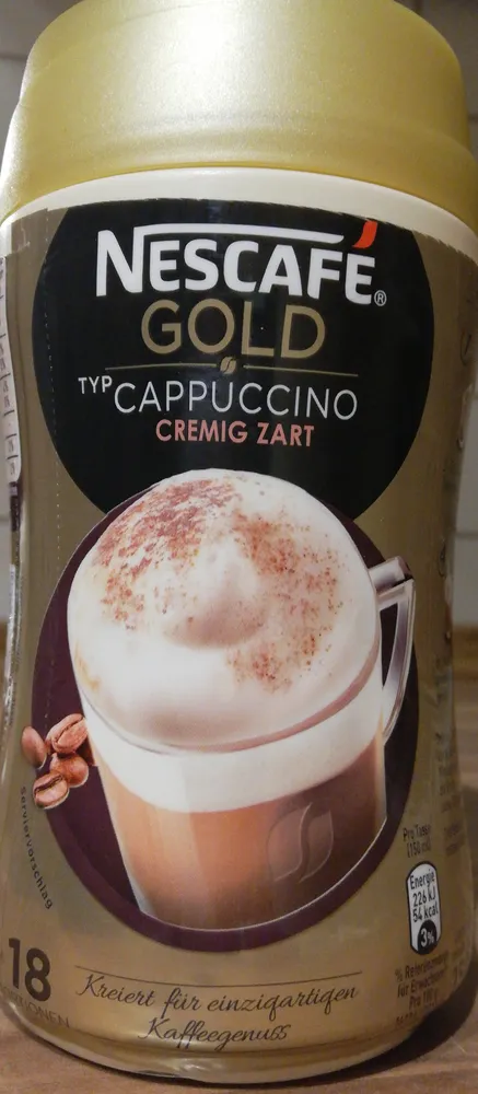 Cappuccino Cremig Zart