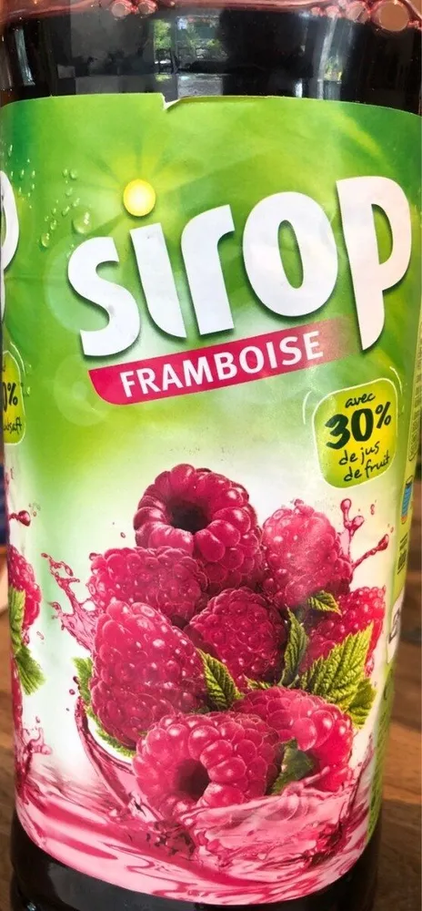Sirop Framboise