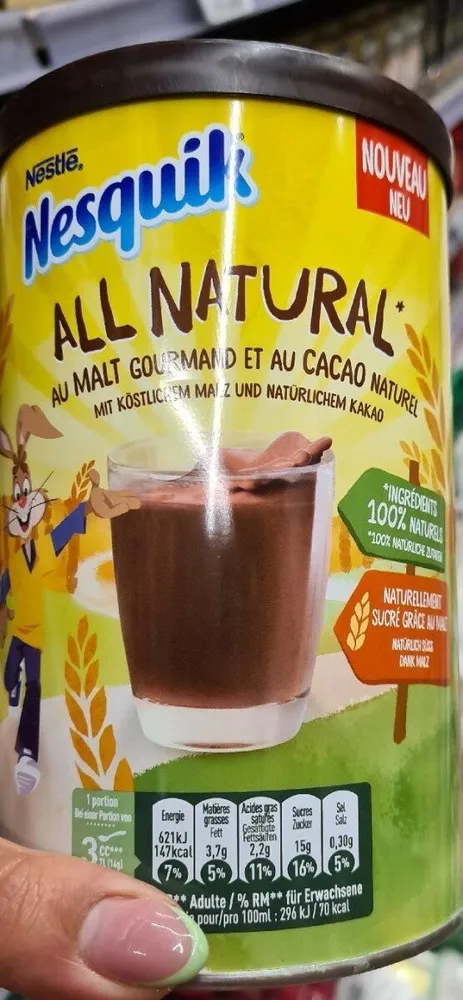 Nesquick all natural